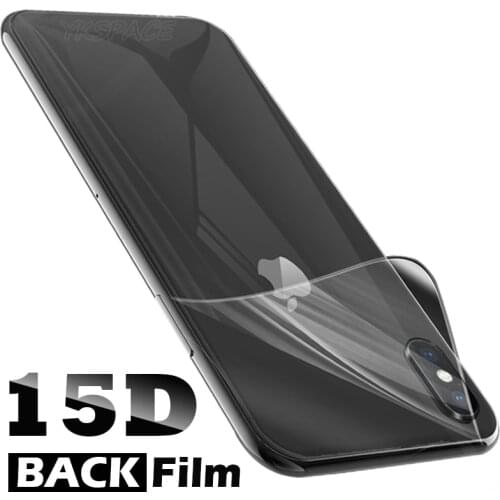 New Hydrogel Film Full Cover Back Soft Screen Protector For iPhone 12 mini 11 X XS MAX XR 6 6S 7 8 Plus SE 2020 Anti fingerprint