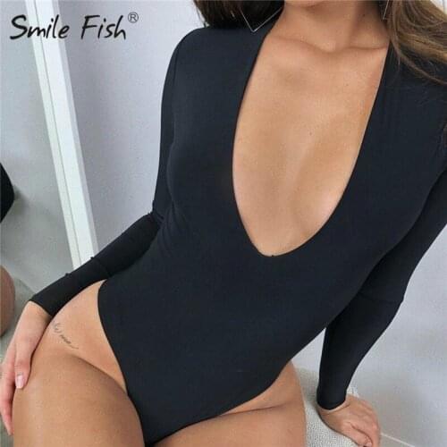 Long Sleeve Slim Romper Bodycon Velvet Deep Plunged Solid Red Sexy Wrap Body Top Jumpsuit 2021 V-Neck Bodysuit Women M0347