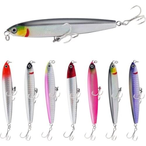 Submerged Pencil Flying Ghost 10/14/18/24g Blood Tank Hook Road Sub-bait Long-throwing Sea Fishing Freshwater Fake Bait