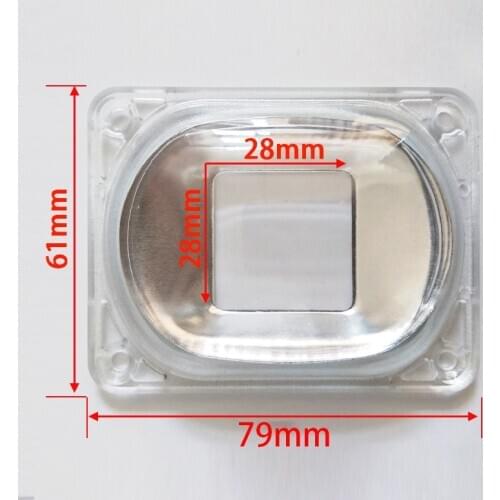 Lens reflector silicone ring for 20w/30w/50w LED COB AC220V 110V LED floodlight Lamp DIY