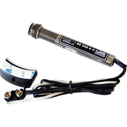 LSM GB550AII A Grade Tail-peg Type Preamp System Folk Guitar and Classical Guitar Active Pickup guitar pick holder