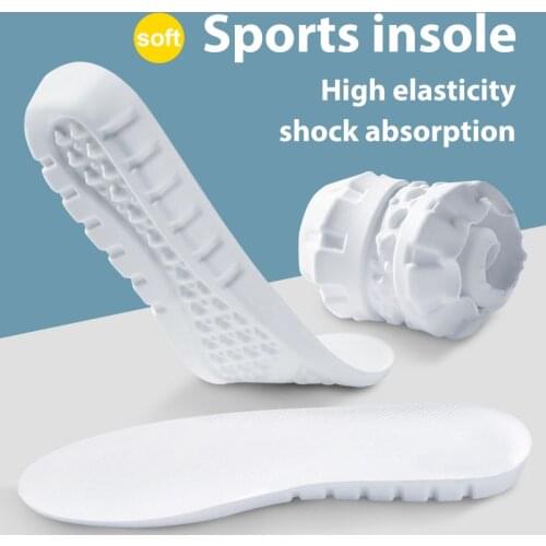 Memory Foam Insoles For Shoes Sole Deodorant Breathable Cushion Running Insoles For Feet Man Women Orthopedic Insoles