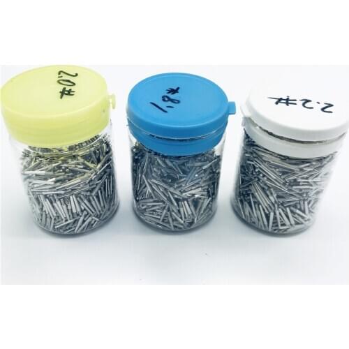 Dental Lab pins Zinc Alloy Dowel Pins nails 1000Pcs/box Long Pins 2.2# 2.0# 1.8