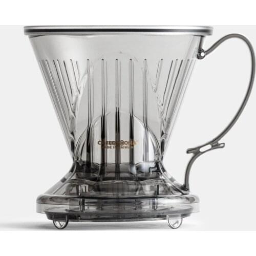 Clever Coffee Dripper 10oz Hand Drip Brewer Safe BPA Free Plastic Reusable for Travel Home Perfect for Pour Over Coffee ColdBrew