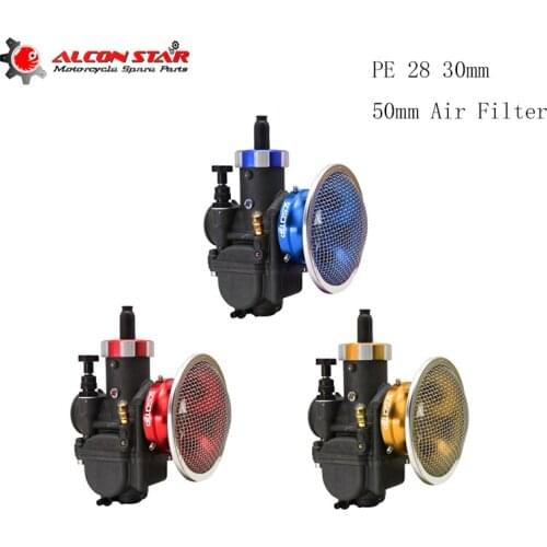 Alconstar Universal PE 28 30 Motorcycle Carburetor Come With For Power Bike Racing ATV Quad Dirtbike Crossbike 125cc 150cc Motos