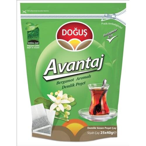 PERFECT WITH ITS WONDERFUL DRINK Dogus Tea Bergamot Flavored Teapot Bag 25X40 GR FREE SHIPPING FREE SHİPPİNG