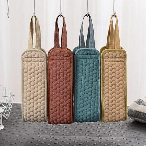 1pc Bath Towels Double Sided Brushes Rubbing Back Mud Peeling Body Massage Shower Extended Scrubber Skin Clean Shower Brushes