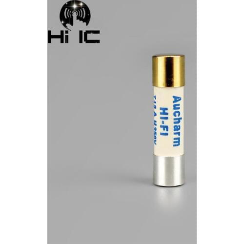 1PCS HIFI 4N Sterling silver Fuse CD Audio Amplifier Tube Amp Fuse 5*20mm 0.5A -15A Electronic Component AudioTube