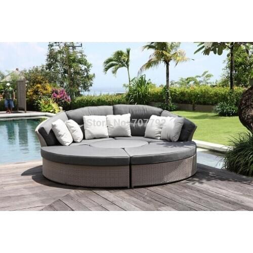 2017 Sofa Furniture cheap outdoor wicker furniture rattan sofa