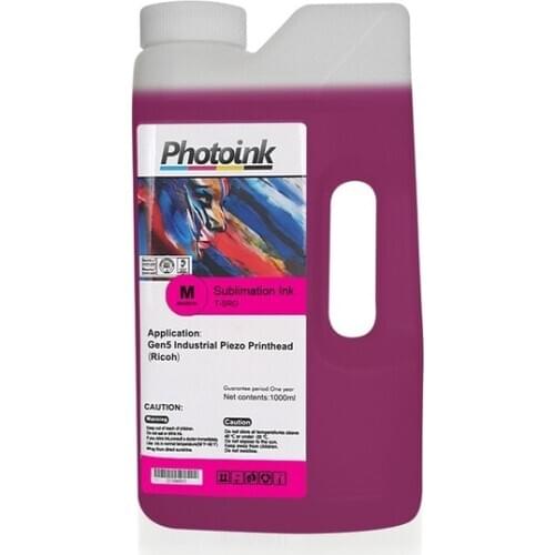 For RICOH HEAD 1000 ml RED MAGENTA Sublimation Ink (T-S 141041885