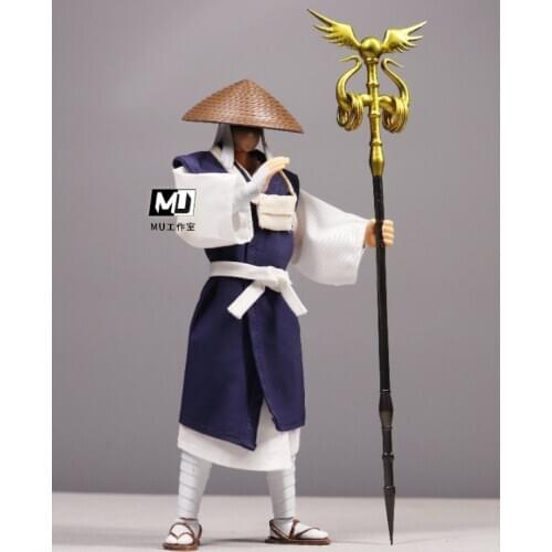 Lutoys model Ronin Warriors YoroiDen Samurai Troopers The Ancient One Kaosu PVC Action Figure Model Toys Gifts
