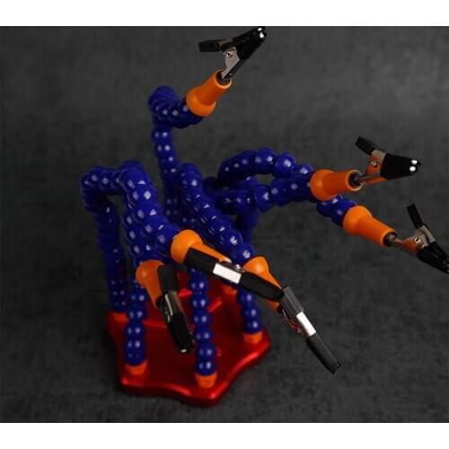 Multi-function Six claw worktable clay coloring assistant, handing color drying Polymer Clay Tools