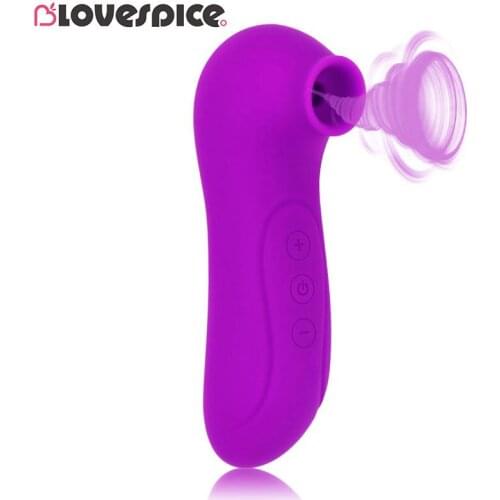 Powerful Clitoris Sucker Blowjob Tongue Stimulator Nipple Vagina Pussy Pump Sex Sucking Toys Vibrator Sex Toys for Women
