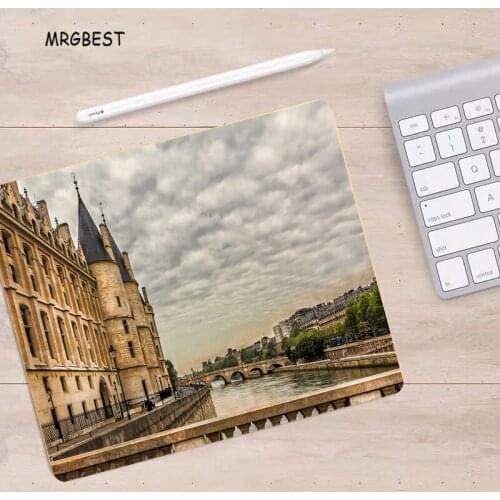 MRGBEST Mouse Pad S 22x18cm Big Promotion Scenic Riverside Printed High-end Rubber Mouse-pad Mice Pad Decorate Desk Play Mat