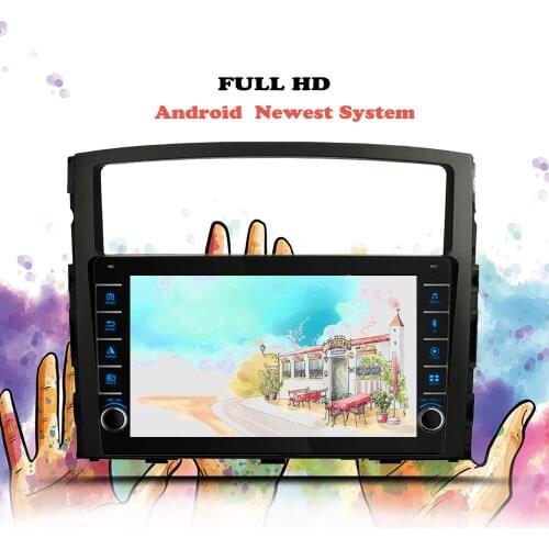 Multimedia Player For Mitsubishi Pajero 4 2006 2007 2008 - 2014 Auto Car Radio Android 10 Navigation GPS DVD Head Unit Cassette