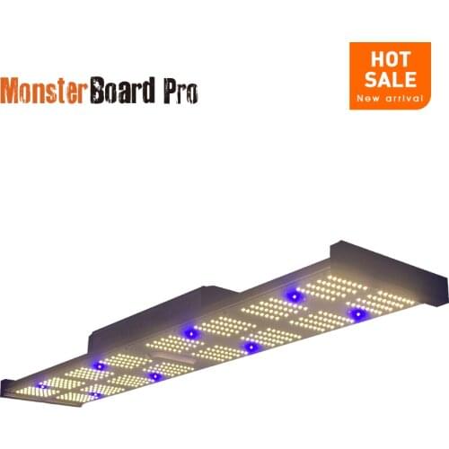 Newest Geeklight 240w Monster Board Pro uv ir lm301b veg bloom hydroponics led grow lights for 2x4 tent