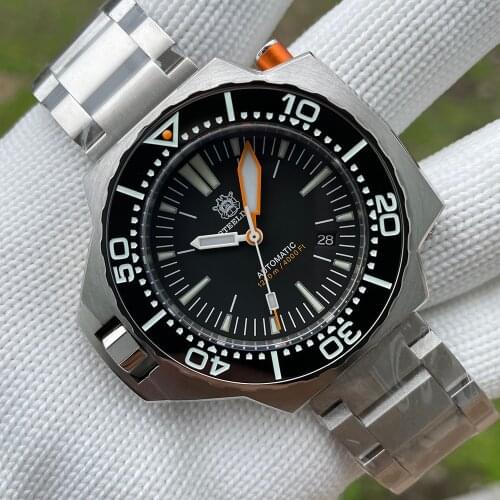New Arrival SD1969 V3 Luxury Big Watch STEELDIVE Design 1200M Waterproof NH35 Automatic Bi-Direction Bezel Mens Diving Watches