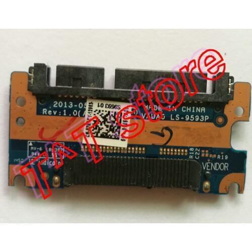 Original E7440 SATA Hard Drive Connector Board 7NFCY LS-9593P test good free shipping