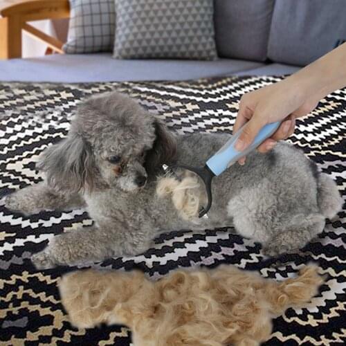 Pets Hair Removal Comb Knot Cutter Brush Double Sided Cat Dog Grooming Shedding Tool Long Curly Hair Cleaner Comb Pet Grooming