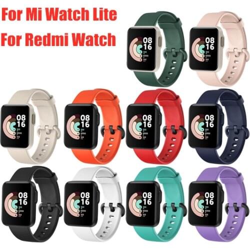 For Xiaomi Redmi Watch for Mi Watch Lite Strap Replacement Sports Soft Bracelet Xiaomi Redmi Watch Strap Wristband