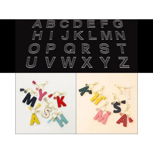 Diy Handmade Leather Key Chain Pendant Acrylic Template Leather Ornaments Paper Grid Pattern Type Drawings