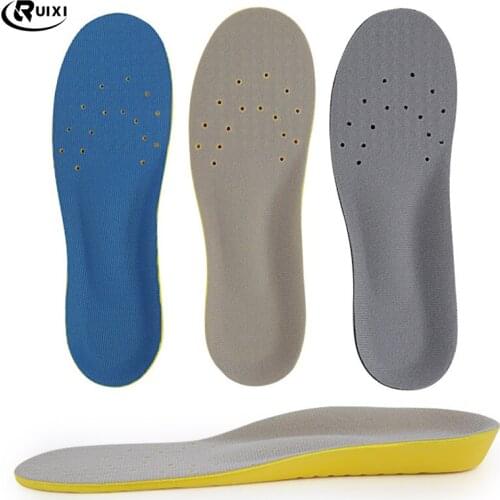 Shoe Inserts Pad Soft Sport Insoles Memory Foam Breathable Outdoor Running Silicone Gel Cushion Orthopedic Insoles