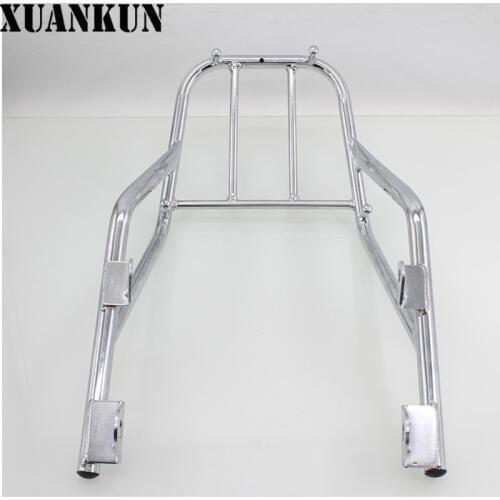XUANKUN Motorcycle GS125 Rear Shelf Rear Fin Rear Bumper Rear Frame