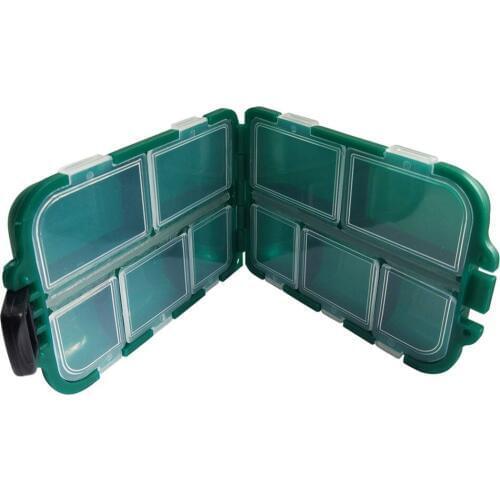 1-piece Strong Plastic Fishing Box pesca Compartments Storage Case Box Lure Spoon Hook Bait Tackle Box Fishing Accessory Boxes
