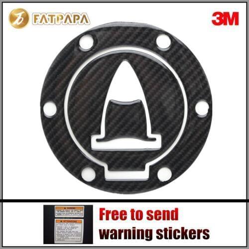 Motorcycle 3D Carbon Fiber Tank Gas Cap Pad Filler Cover Sticker Decals Fit For KTM 1190 1290 / ADVENTURE R ALL