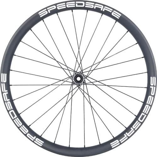 650B MTB XC AM straight pull lefty 2.0 carbon front wheel 27.5er tubeless tapeless 35mm asymmetric 28mm deep UD 3K matte glossy