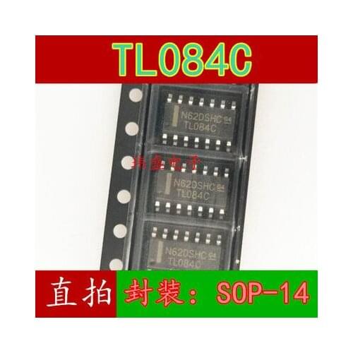 Free shipping 200PCS TL084 TL084C TL084CDT TL084CDR SOP-14