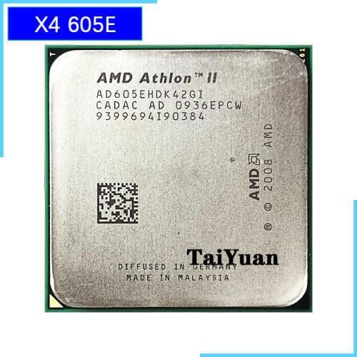 AMD Athlon II X4 605E 605 2.3 GHz quad-core CPU Processor AD605EHDK42GM/AD605EHDK42Gi Socket AM3