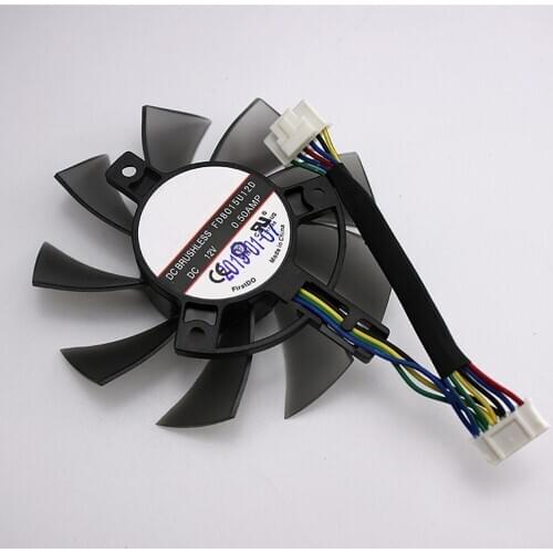 DC 12V 0.50A AMP Cooling Fan Cooler for ASUS TUF-GTX 1660 1660TI Graphics Card Repair Parts
