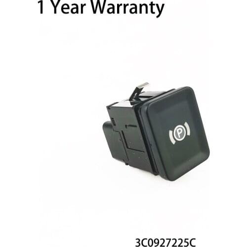 Handbrake Switch EPB Electronic Parking Brake Button Switch for VW PASSATCC Magotan Passat 3C0927225C 3C0 927 225C 3C0 927 225 C