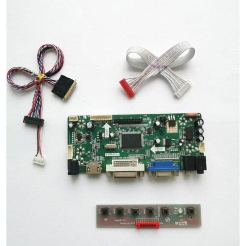 For LTN156KT02 LTN156KT06 N156O6 1600*900 WLED 15.6" LVDS 40-Pin VGA+DVI LCD screen M.NT68676 monitor controller card kit