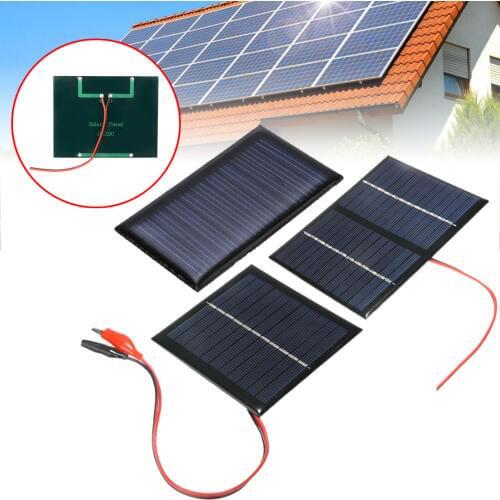 Mayitr Portable Cell Solar Panel System 9V 3W Light DIY Battery Cell Charger Module Solar Panel