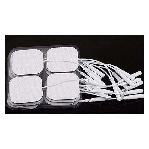 Trendy 20Pcs Replacement Pads for Massagers Tens Units Non-woven Fabric Electrode Pads