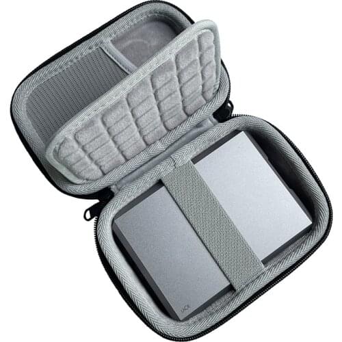 Fashion Portable Carrying Case for LaCie 1T 2T 4T 5T Prism Series 2.5 Inch Hard Drive Storage Box Hard Shell Bag