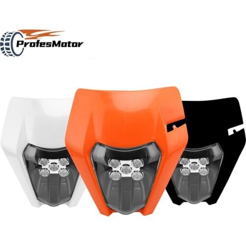 Motorcycle LED Headlight Head Light Headlamp Head Lamp For EXC EXCF SX SXF XC XCF XCW XCFW 125 150 250 300 350 450 530