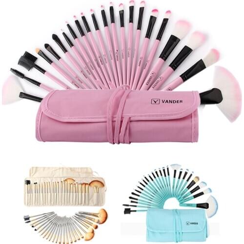 22/24pcs Makeup Brushes Sets Highlighter Eye Cosmetic Powder Foundation Eye Shadow Cosmetics Professional Eyebrows Soft Hair