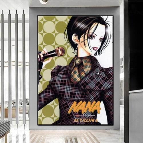 Nana Poster canvas Art Painting Wall Images HD Printing Anime Role For Living Room Living Culture