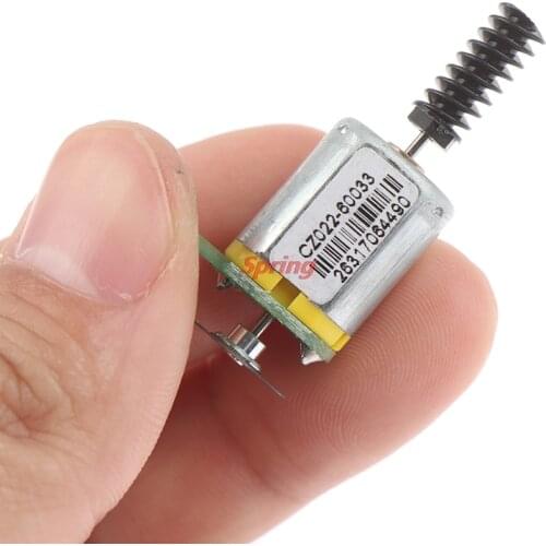 - New High Quality N20 Micro Motor DC 12V-24V Long Shaft Motor With Worm Rod for Adding Encoder