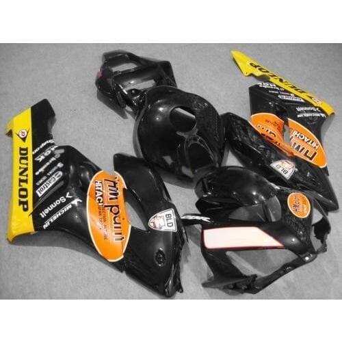 Dor-Injection molded bodywork fairings for black CBR1000RR 2004 2005 fairing kit CBR 1000RR 04 05