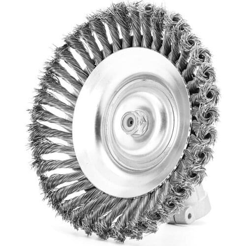 Agricultural accessories weeding wheel lawn mower 8 inch wire cutting head lawn mower weeding wheel weed accessories