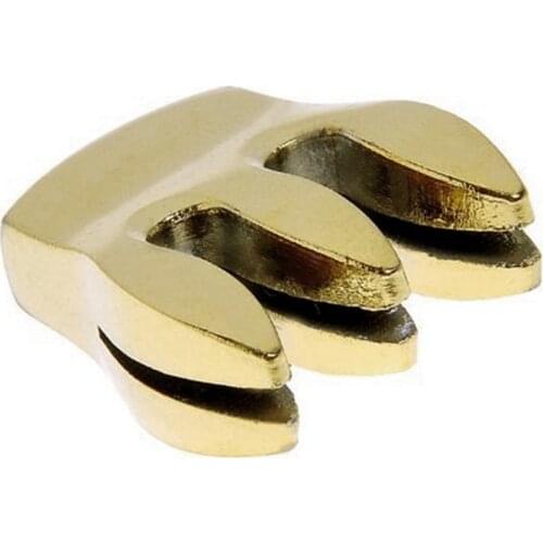 Viola Violin Mute Silencer Metal Fiddle Silencer 3 Prongs for Violin/Viola Practice Accessories