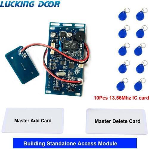 13.56Mhz IC MF Embedded Access Control module Proximity Access Control System Board Building intercom module 15000 user