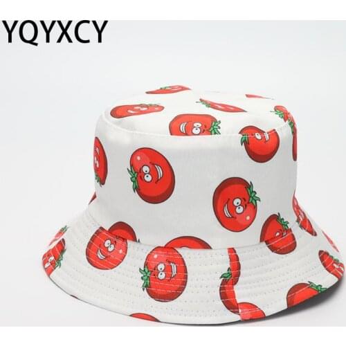 YQYXCY Bucket Hat Women Men Spring Summer Hats For Unisex Cartoon Hip Hop Fishing Panama Cap Beach Casual Outdoor Gorro Bob New