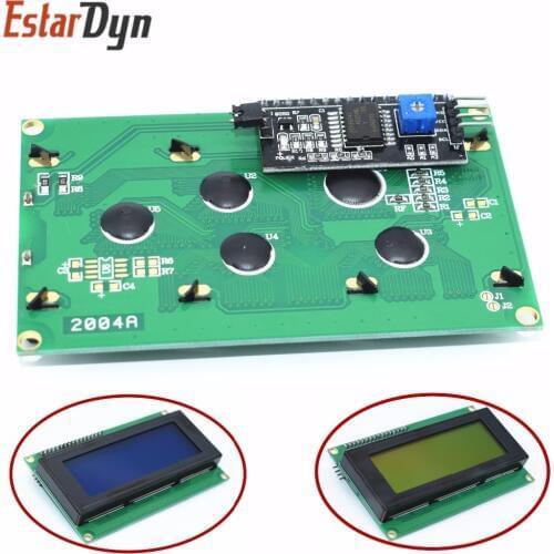 1PCS LCD2004+I2C 2004 20x4 2004A Blue/Green screen HD44780 Character LCD /w IIC/I2C Serial Interface Adapter Module C13