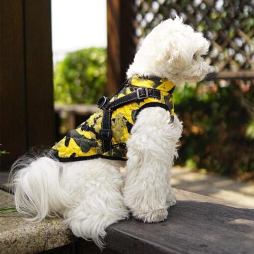 Pet Winter Vest Sleeveless Pet Jacket Casual Skin-friendly Cozy Dog Two-legged Vest Clothes