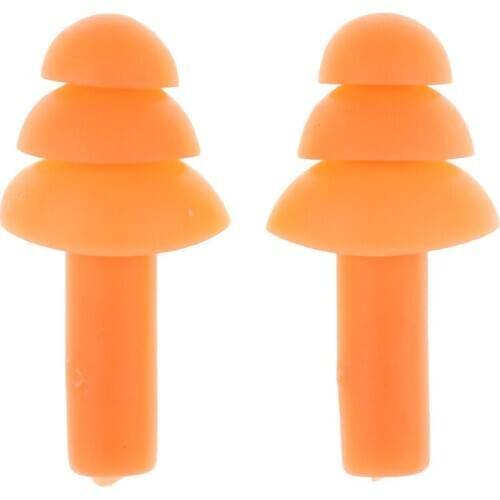 10 Pairs Waterproof HOT! Swimming Silicone Swim Earplugs For Adult Swimmers Children Diving Soft Anti-Noise Ear Plug HOT SALE